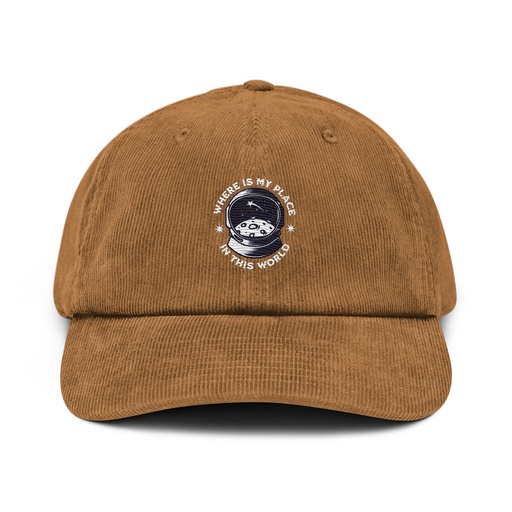[ID: 532-G110] Astronaut Corduroy Hat