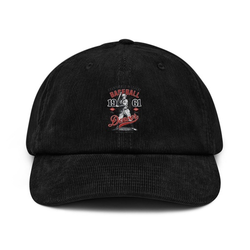 [ID: 532-G140] Baseball Championship League - University Sports Team Corduroy Hat