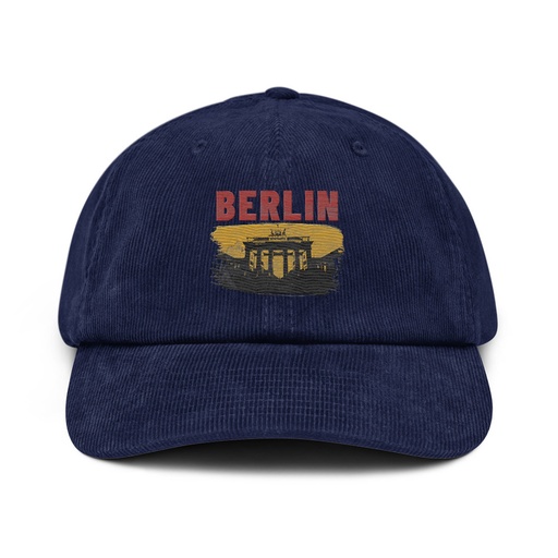[ID: 532-G184] Berlin Corduroy Hat