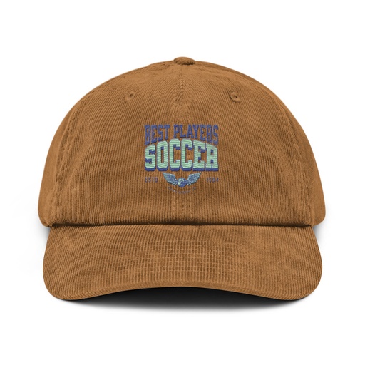 [ID: 532-G190] Best Players Soccer Corduroy Hat