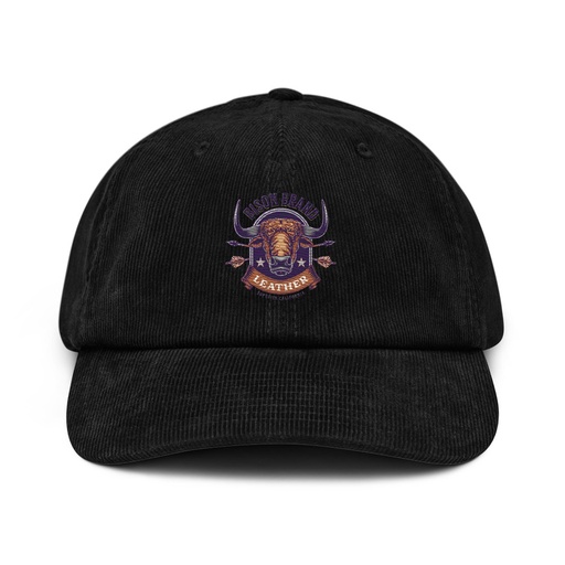 [ID: 532-G211] Bison Brand Leather - Animal Corduroy Hat
