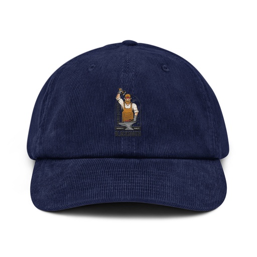 [ID: 532-G232] Blacksmith Workshop - Metalwork Corduroy Hat