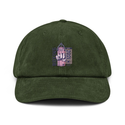 [ID: 532-G277] Boxing Fist - Punching Bag Corduroy Hat