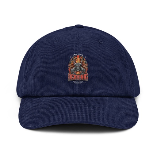 [ID: 532-G488] Demonic Corduroy Hat