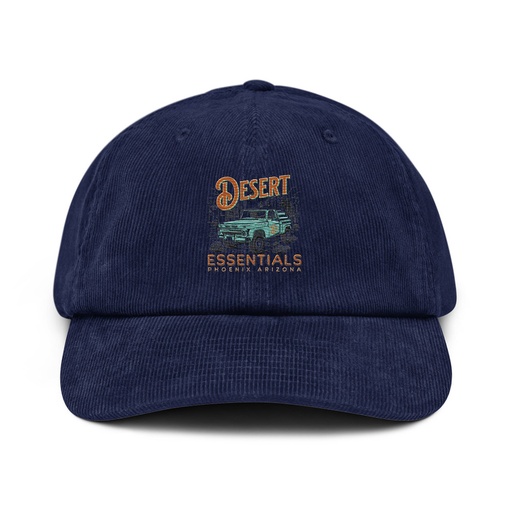 [ID: 532-G489] desert Corduroy Hat
