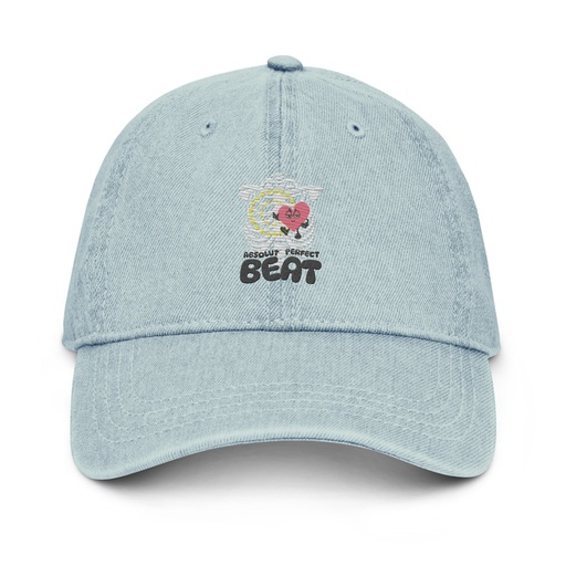 [ID: 463-G19] Absolut Perfect Beat Denim Hat