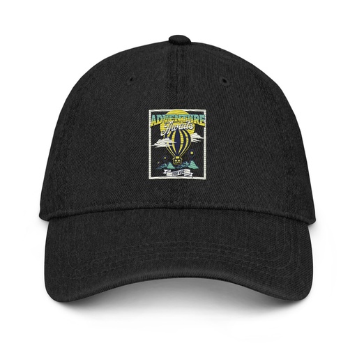 [ID: 463-G28] Adventure Awaits Denim Hat