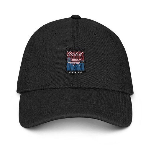[ID: 463-G59] America (3) Denim Hat