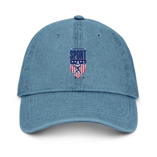 [ID: 463-G71] American Football Sport Denim Hat