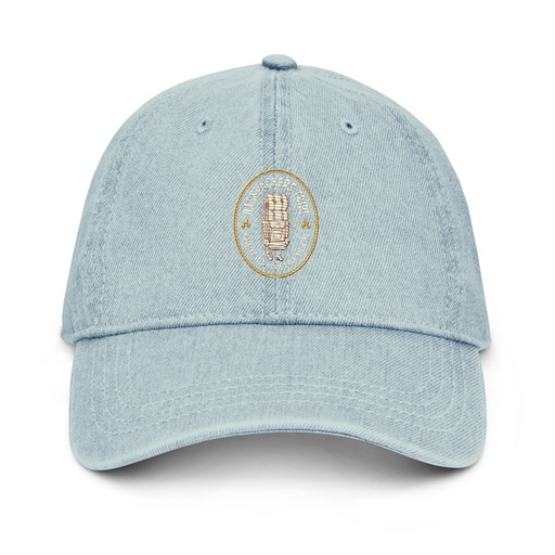 [ID: 463-G125] Backpackers Tribe - Adventure Badge Denim Hat