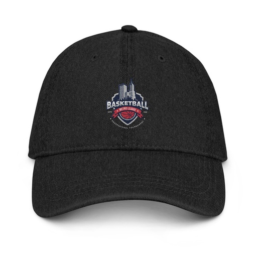 [ID: 463-G149] Basketball Sports Logo Denim Hat