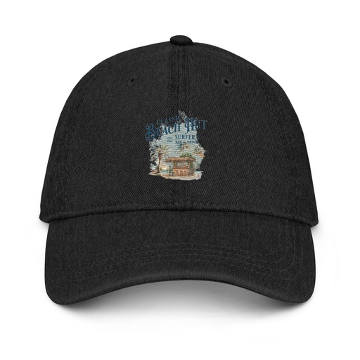 [ID: 463-G166] Beach Hut Denim Hat