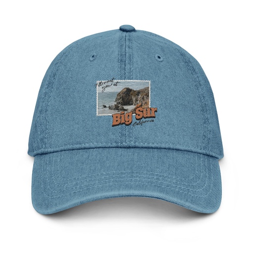 [ID: 463-G205] Big Sur, Cali Denim Hat