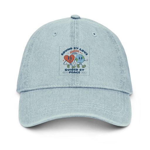 [ID: 463-G272] BOUND BY LOVE Denim Hat