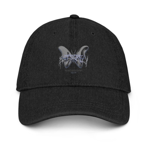 [ID: 463-G302] Butterfly Denim Hat