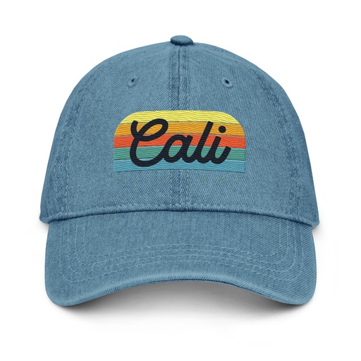 [ID: 463-G311] Cali Surf Camp - Outdoor Denim Hat