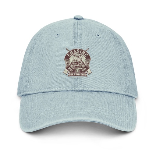 [ID: 463-G360] Chasing the Frontier Denim Hat