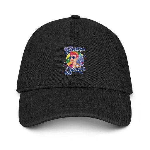 [ID: 463-G362] Cheers to the Queers Denim Hat