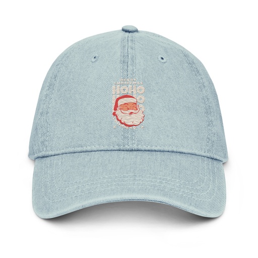 [ID: 463-G374] Christmas Season - Santa Claus Denim Hat