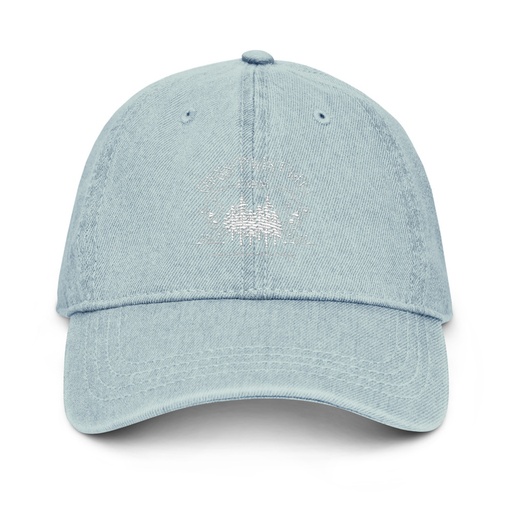 [ID: 463-G377] Christmas Tree Farm Denim Hat