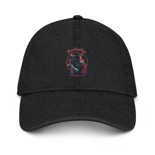 [ID: 463-G468] DARKFEATHER Denim Hat
