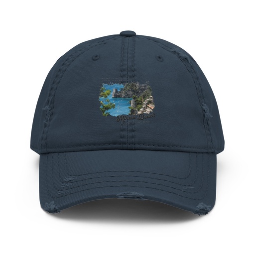 [ID: 396-G57] Amalfi Distressed Dad Hat