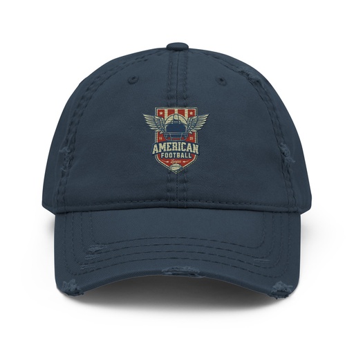 [ID: 396-G70] American Football League - Sports Helmet Distressed Dad Hat