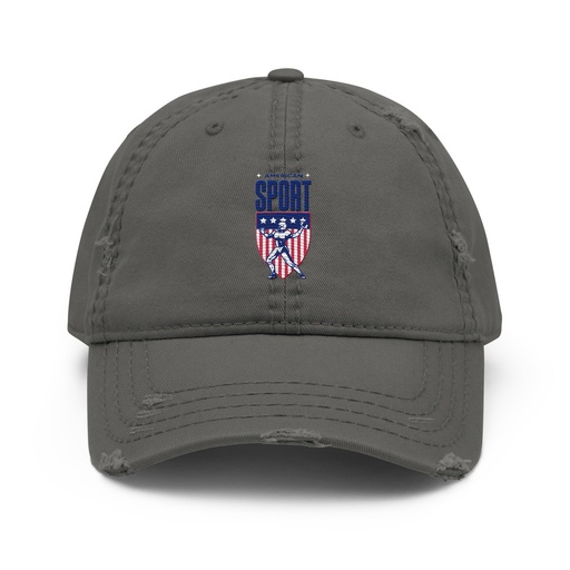 [ID: 396-G71] American Football Sport Distressed Dad Hat
