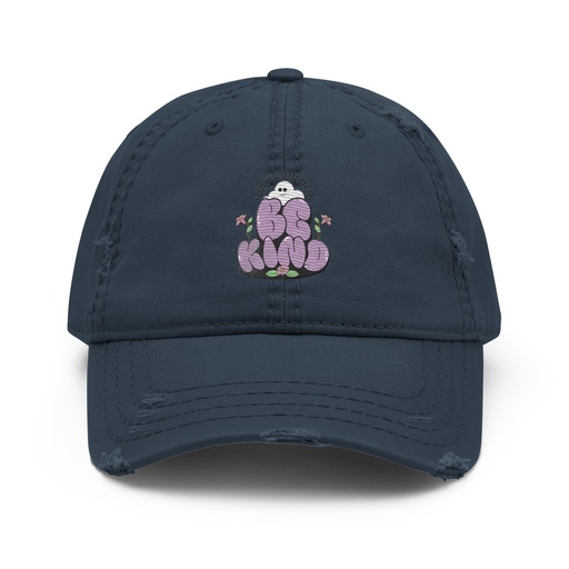 [ID: 396-G156] Be Kind Distressed Dad Hat