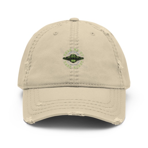 [ID: 396-G170] Bean Me Up Distressed Dad Hat