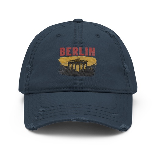 [ID: 396-G184] Berlin Distressed Dad Hat