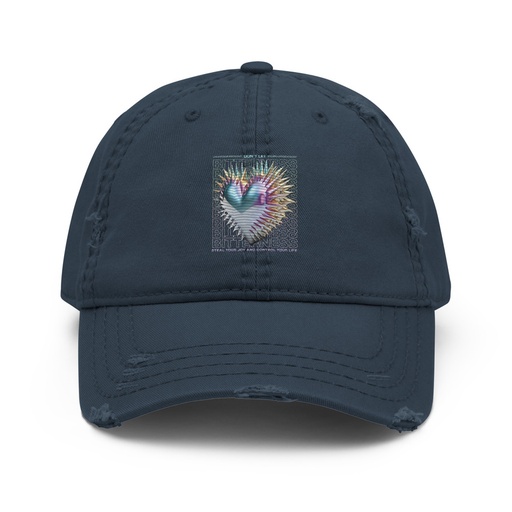 [ID: 396-G212] Bitterness Distressed Dad Hat