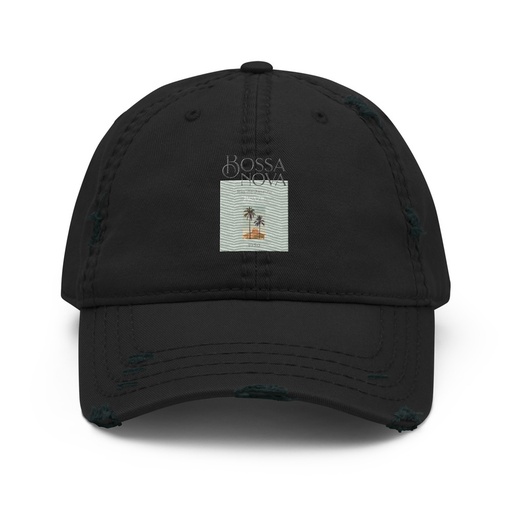 [ID: 396-G271] Bossa Nova Distressed Dad Hat