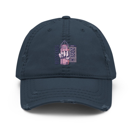 [ID: 396-G277] Boxing Fist - Punching Bag Distressed Dad Hat