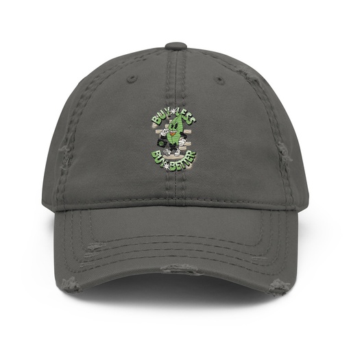 [ID: 396-G303] Buy Less- Buy Better Distressed Dad Hat