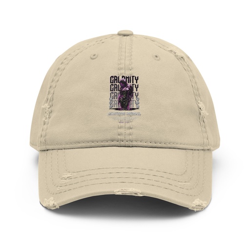 [ID: 396-G310] Calamity Streetwear Distressed Dad Hat