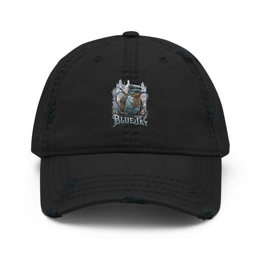 [ID: 396-G381] Classic Bird  Distressed Dad Hat