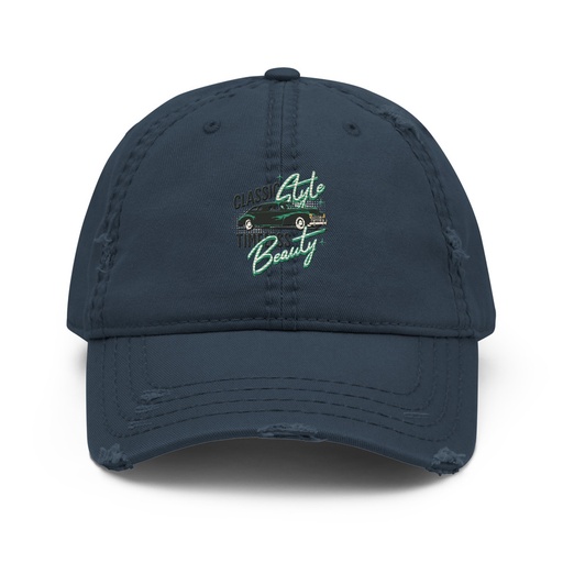 [ID: 396-G386] Classic Style Timeless Beauty Distressed Dad Hat