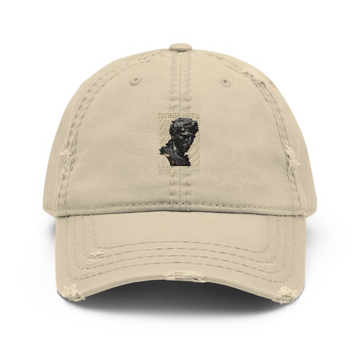 [ID: 396-G413] Conquerors Distressed Dad Hat