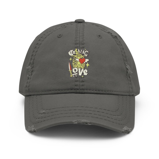 [ID: 396-G423] Cosmic Love (2) Distressed Dad Hat