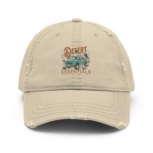 [ID: 396-G489] desert Distressed Dad Hat