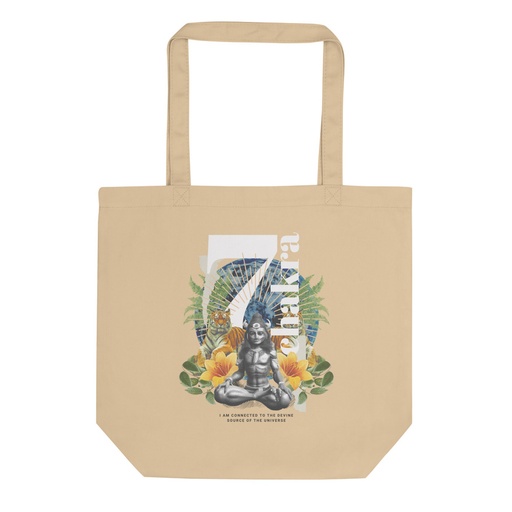 [ID: 367-G12] 7 Chakra Eco Tote Bag