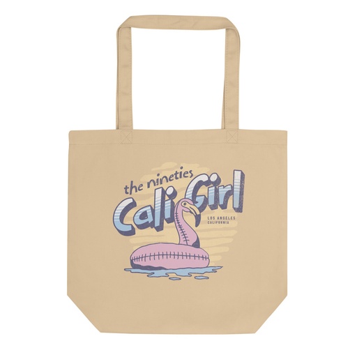 [ID: 367-G13] 90's Cali Girl Eco Tote Bag
