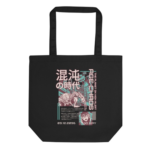 [ID: 367-G34] Age of Chaos - Japanese Anime Eco Tote Bag