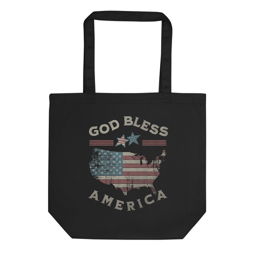 [ID: 367-G60] America - Land Of The Free Eco Tote Bag
