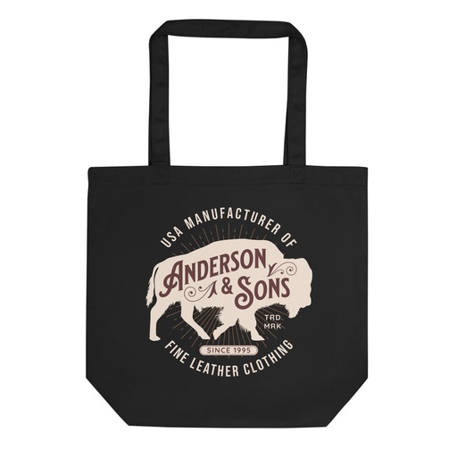 [ID: 367-G80] Anderson & Sons Leather Clothing - Buffalo Eco Tote Bag