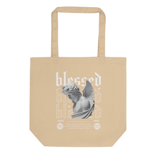 [ID: 367-G81] Angel Eco Tote Bag
