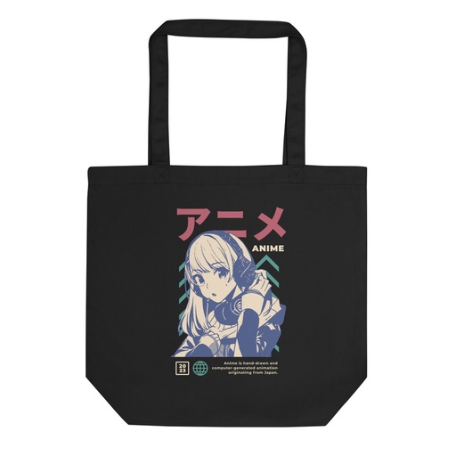 [ID: 367-G89] Anime Girl Eco Tote Bag