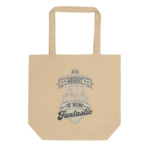[ID: 367-G114] August 1973 - 50 Years Of Being Fantastic Eco Tote Bag