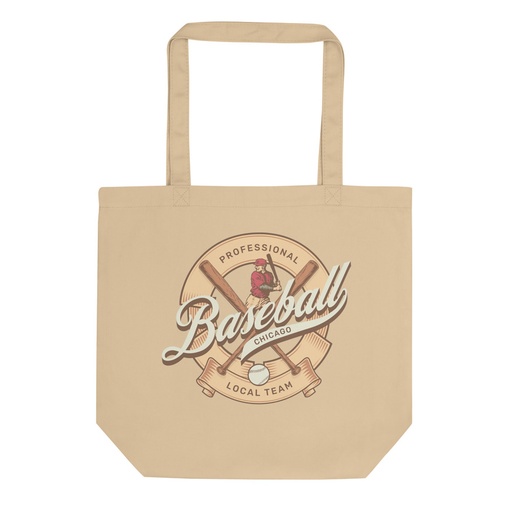 [ID: 367-G145] Baseball Team - College Sports Eco Tote Bag